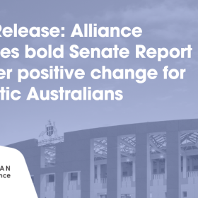 Media Release: Alliance welcomes bold Senate Report to deliver positive change for all Autistic Australians