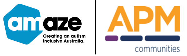 APM logo and AMAZE logo