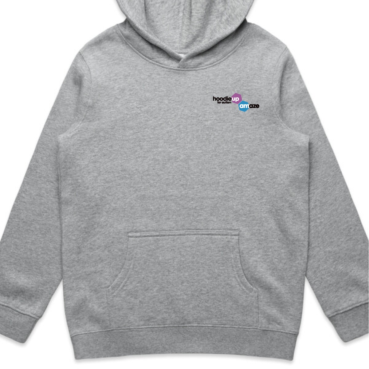 Diversity pullover hoodie - kids - navy or grey - Image 2