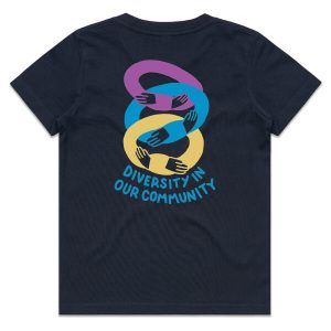 Diversity t-shirt - kids - navy
