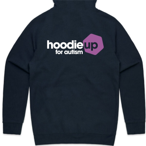 Hoodie Up pullover hoodie - mens - navy or grey